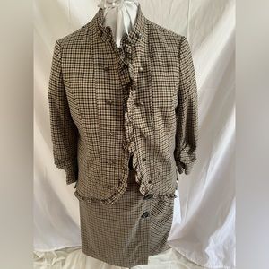 Cleo blazer and skirt set/suit